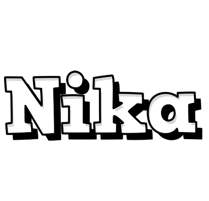 Nika snowing logo