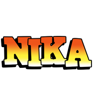 Nika sunset logo
