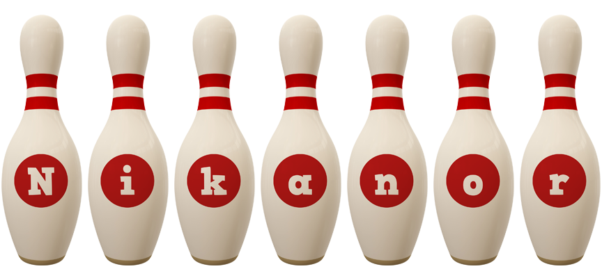 Nikanor bowling-pin logo