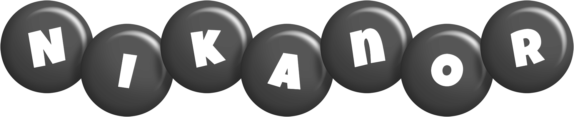 Nikanor candy-black logo