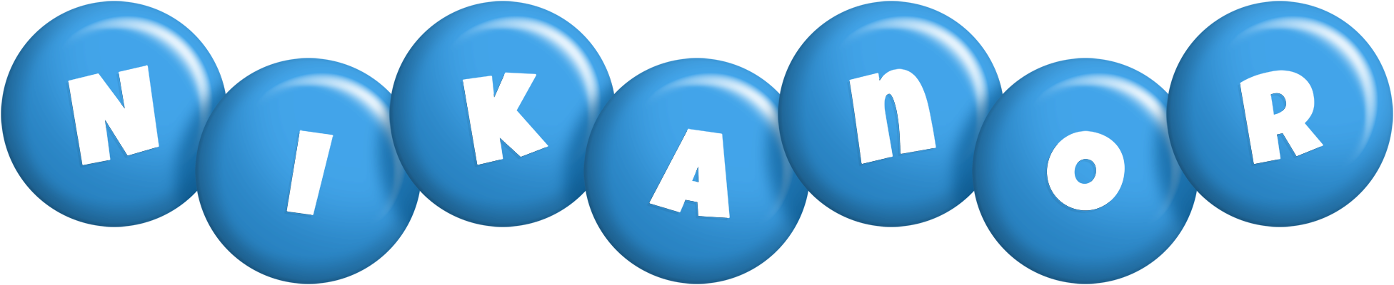 Nikanor candy-blue logo
