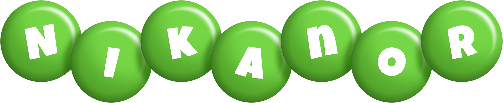 Nikanor candy-green logo