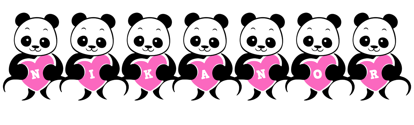 Nikanor love-panda logo