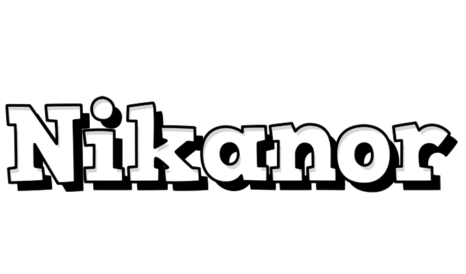 Nikanor snowing logo