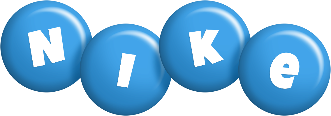 Nike candy-blue logo