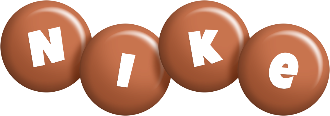 Nike candy-brown logo