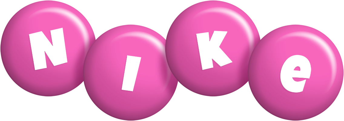 Nike candy-pink logo