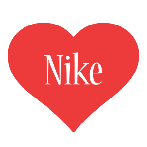 Nike love logo