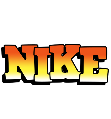 Nike sunset logo