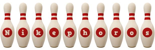 Nikephoros bowling-pin logo