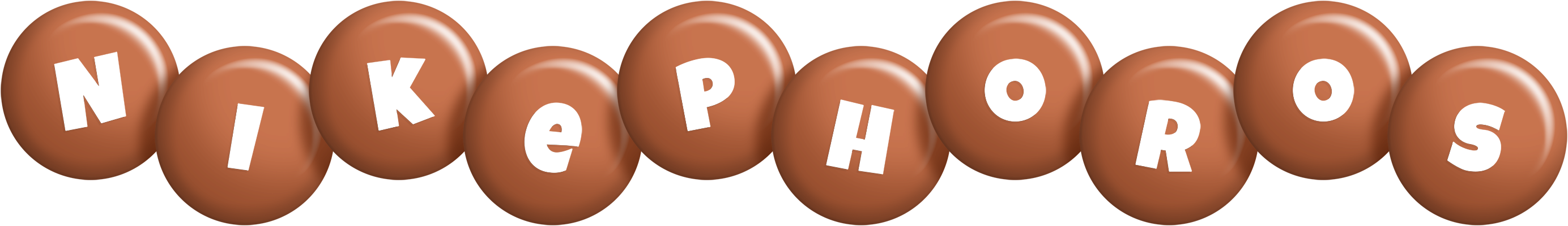 Nikephoros candy-brown logo