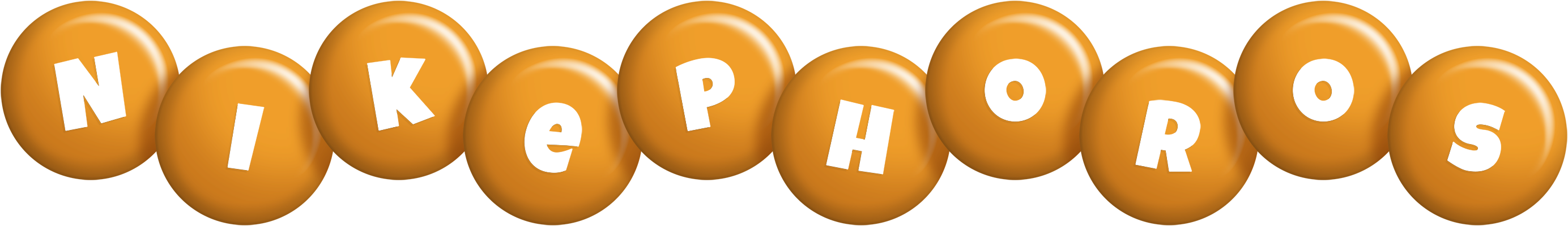 Nikephoros candy-orange logo