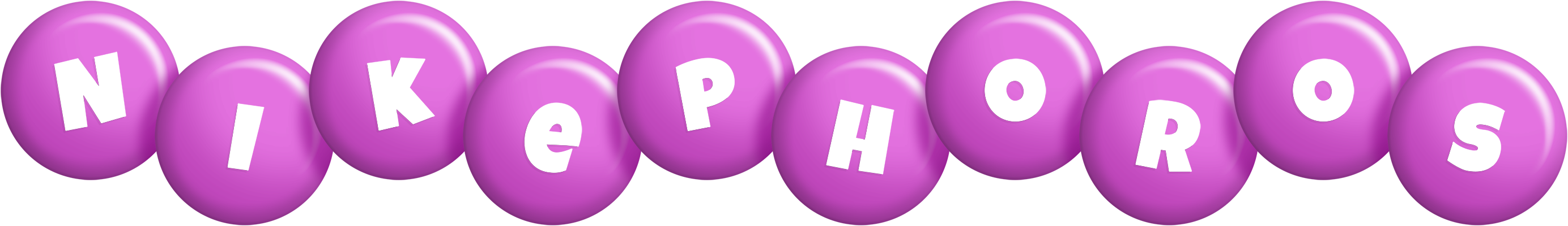 Nikephoros candy-purple logo