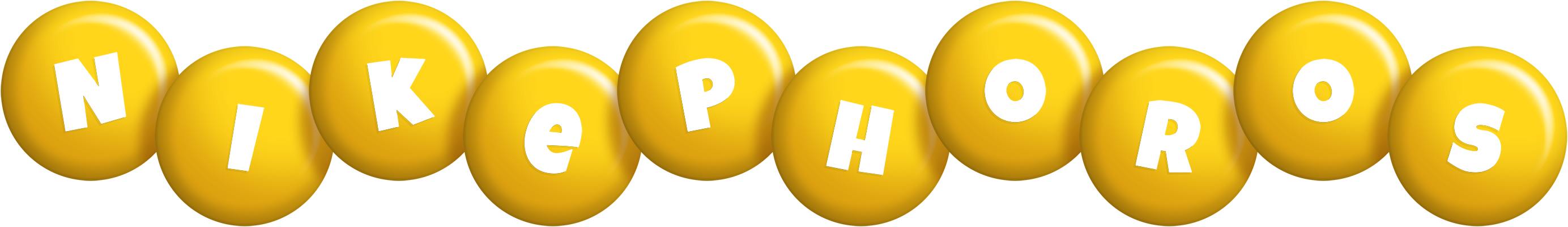 Nikephoros candy-yellow logo