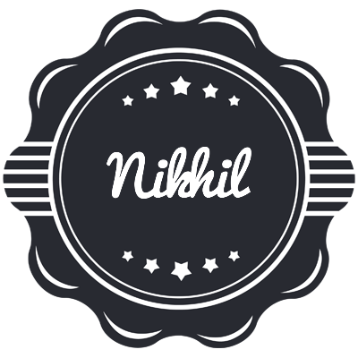 Nikhil badge logo
