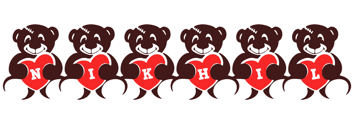 Nikhil bear logo