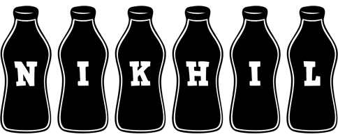 Nikhil bottle logo