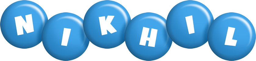 Nikhil candy-blue logo