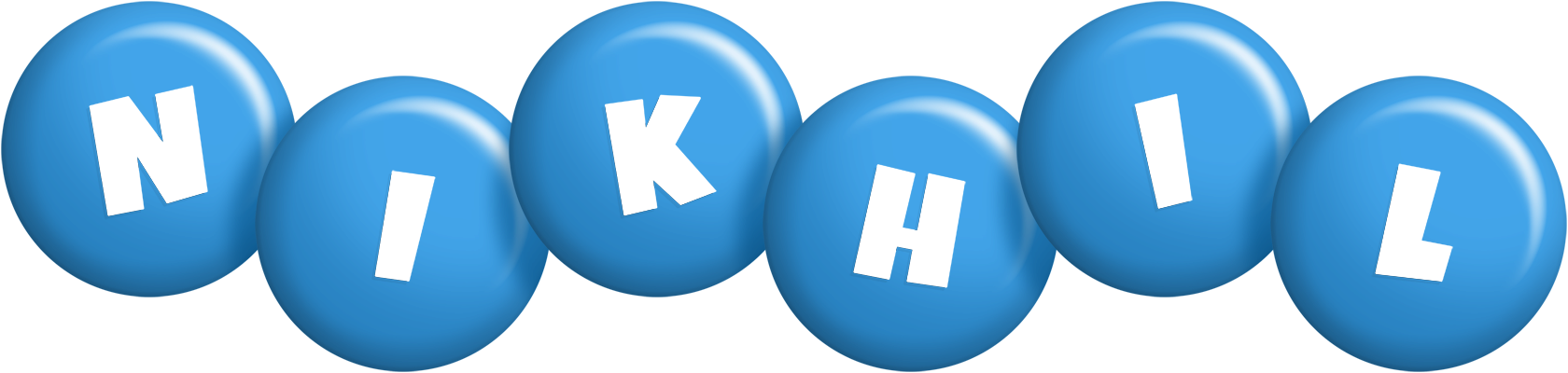 Nikhil candy-blue logo