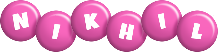 Nikhil candy-pink logo