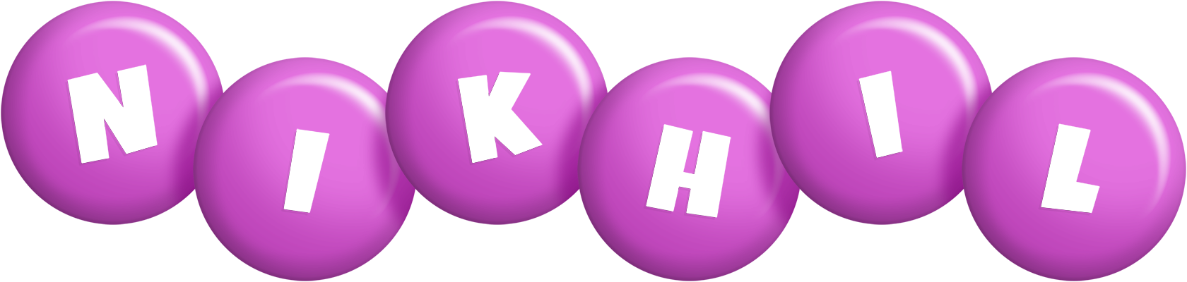 Nikhil candy-purple logo