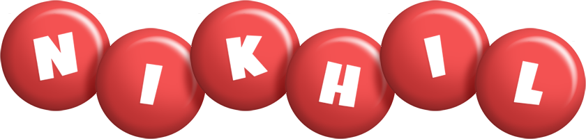 Nikhil candy-red logo