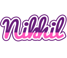 Nikhil cheerful logo