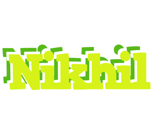 Nikhil citrus logo