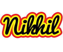 Nikhil flaming logo