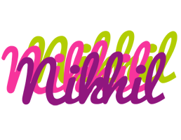 Nikhil flowers logo
