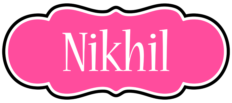 Nikhil invitation logo