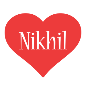 Nikhil love logo
