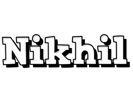 Nikhil snowing logo