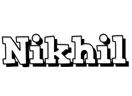 Nikhil snowing logo
