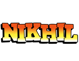 Nikhil sunset logo
