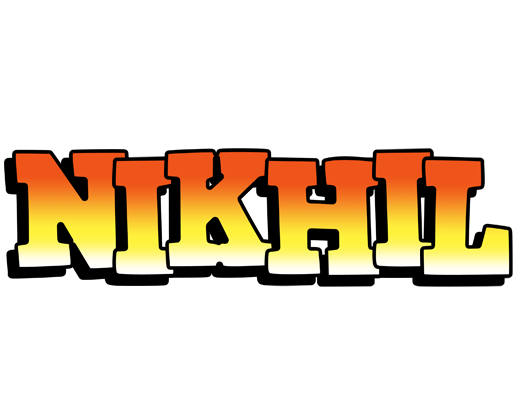 Nikhil sunset logo