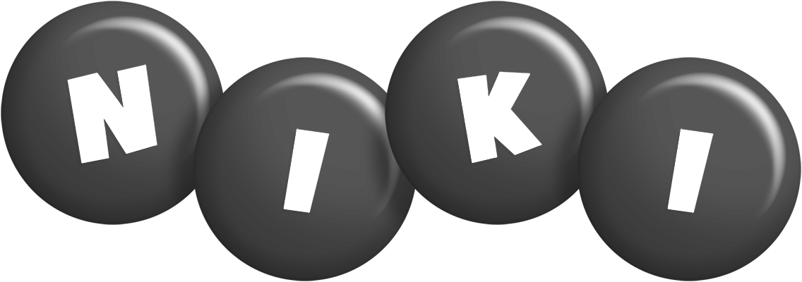 Niki candy-black logo