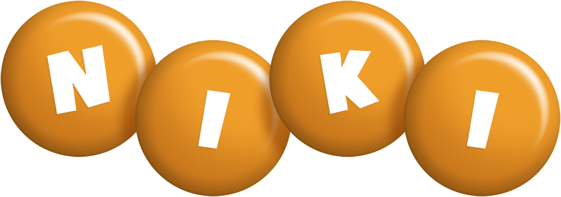 Niki candy-orange logo