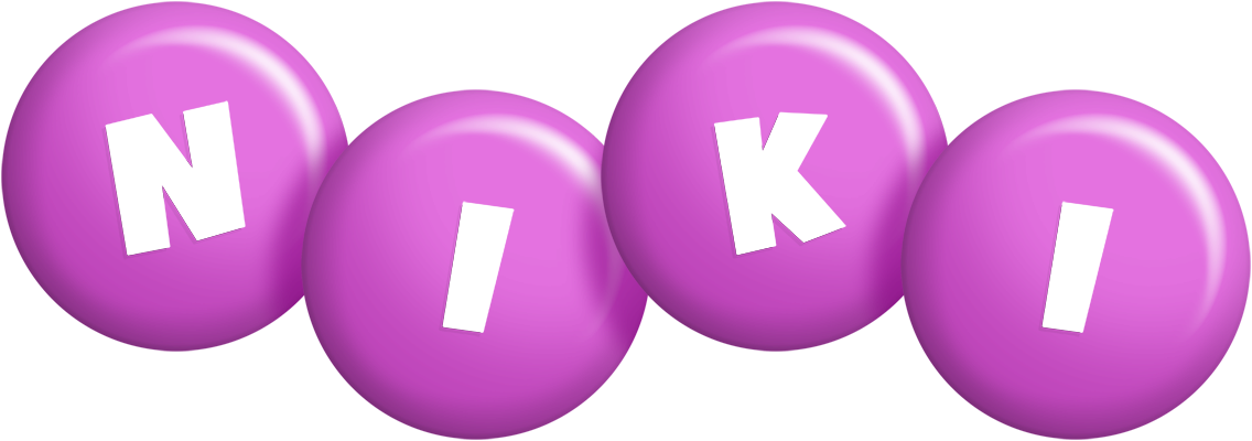 Niki candy-purple logo