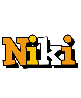 Niki cartoon logo
