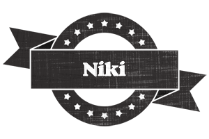 Niki grunge logo