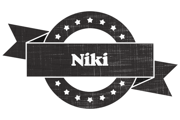 Niki grunge logo