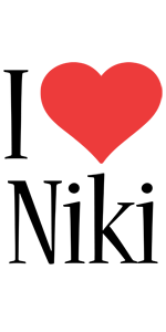 Niki i-love logo