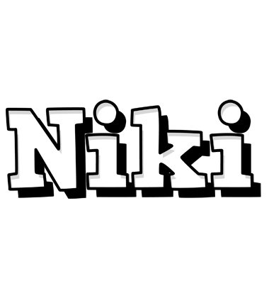 Niki snowing logo
