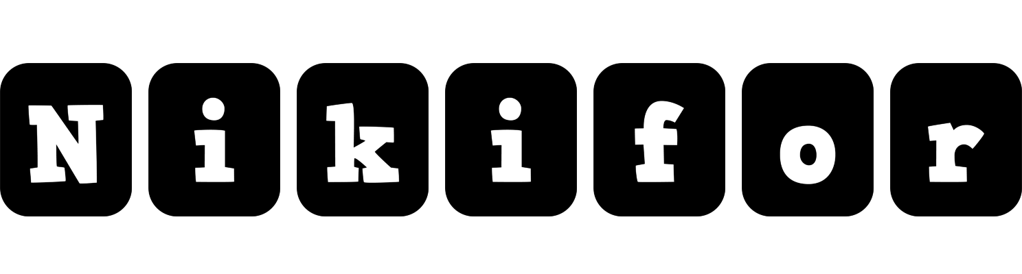 Nikifor box logo