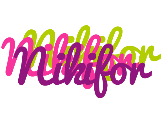 Nikifor flowers logo