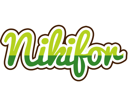 Nikifor golfing logo