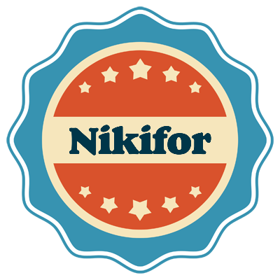 Nikifor labels logo