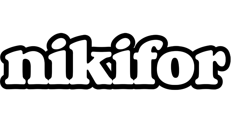 Nikifor panda logo