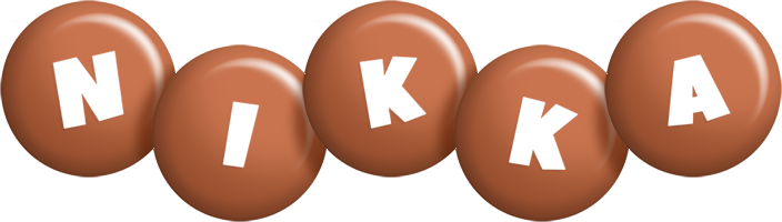 Nikka candy-brown logo